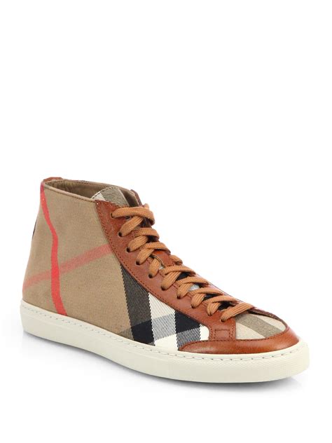 burberry shoes women's sneakers|burberry high top sneakers women's.